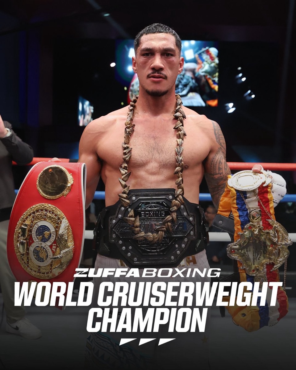 Zuffa Boxing Crowns A Cruiserweight&nbsp;Champion