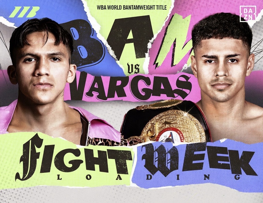 Jesse “Bam” Rodriguez moves up to Bantamweight to challenge WBA champion Antonio Vargas