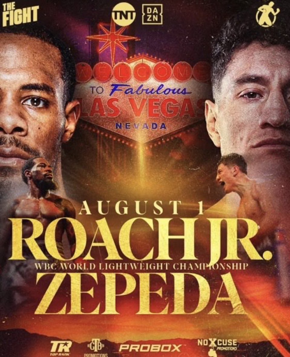 Roach versus Zepeda for Vacant WBC Lightweight&nbsp;Title