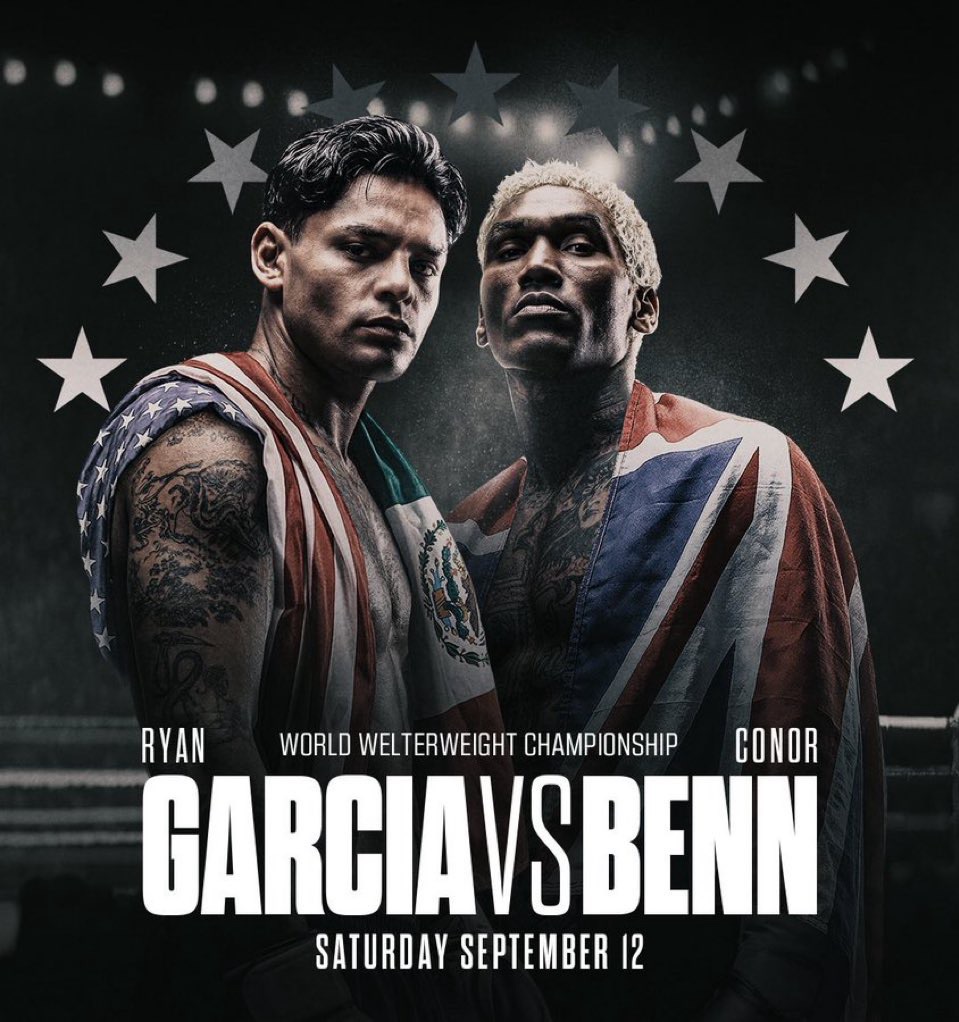 Ryan Garcia to Defend WBC Welterweight Title Against Conor Benn in Las Vegas&nbsp;Showdown
