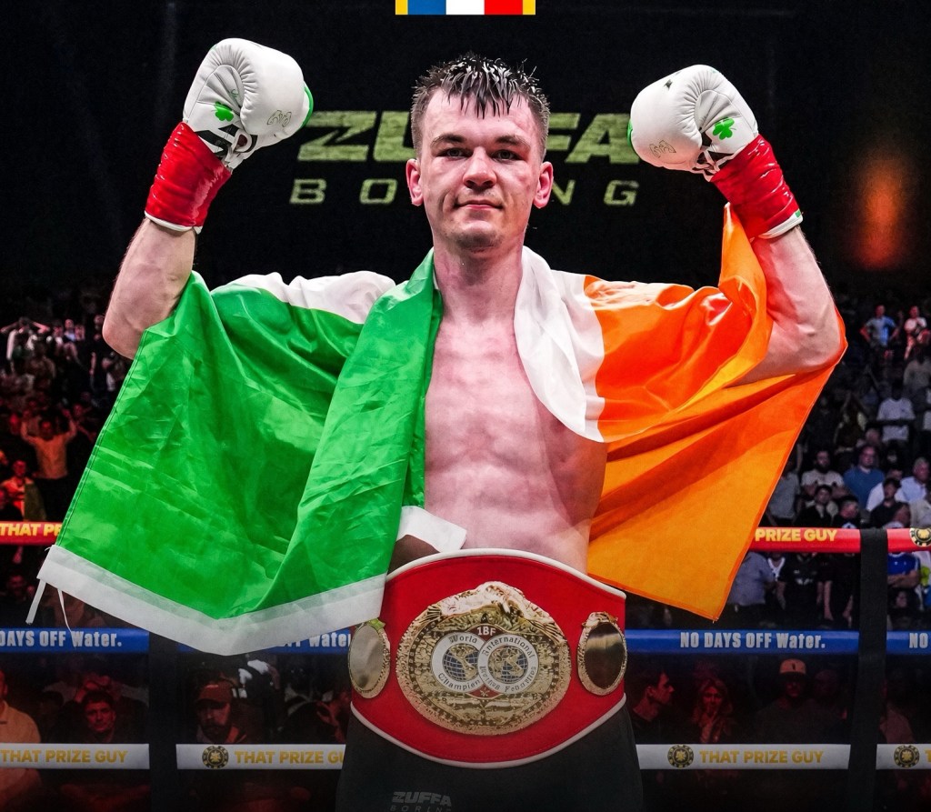 Zuffa Boxing Crowns the new IBF Middleweight Champion, Aaron&nbsp;McKenna!